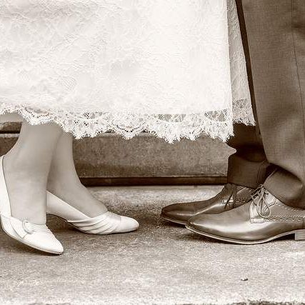 brautpaar schuhe braut und bräutigam