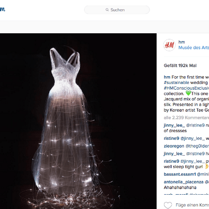 Brautkleid Brautmode H und M