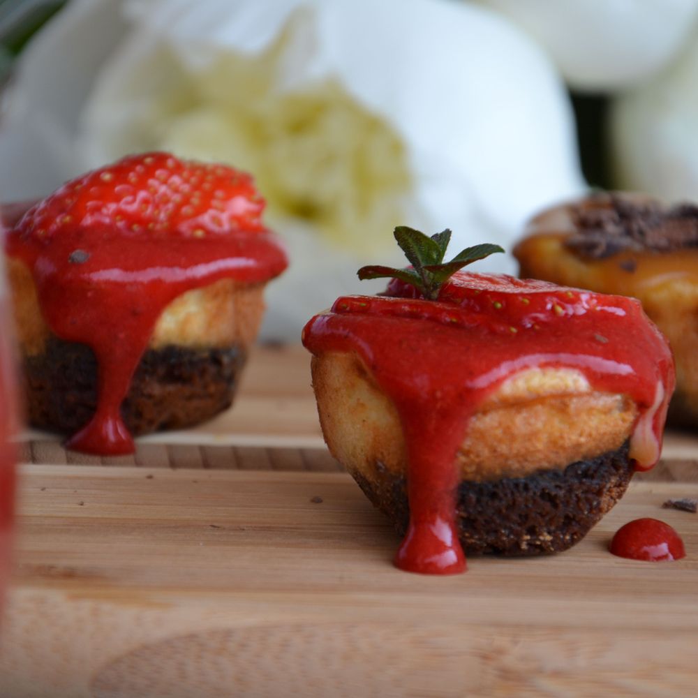 DIY Mini Cheesecake Rezept Candy Bar