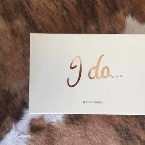 wedding box by wedding plannery