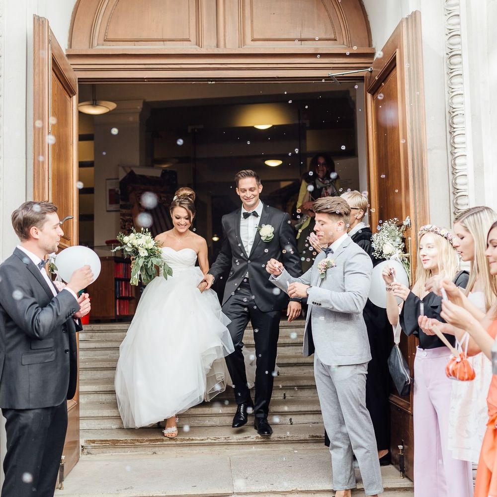 Sommerliche Hochzeit im noblen Wiener Innenstadtpalais Coburg