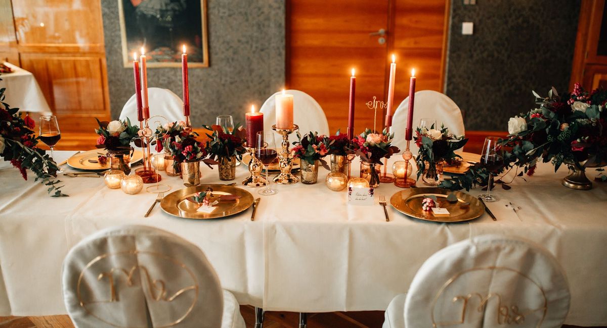 Zauberhaft farbiger Herbst - Hochzeit als Styled Shoot