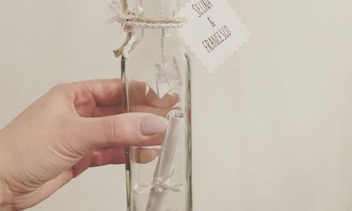 diy flaschenpost einladung für die hochzeit