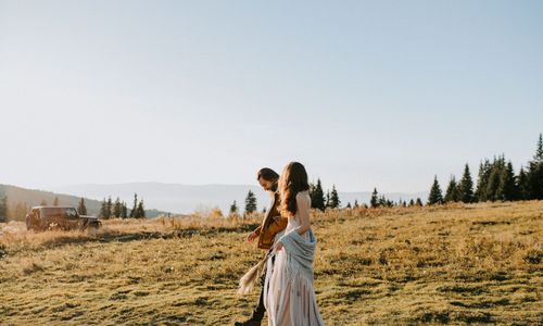 Hippie Hochzeit