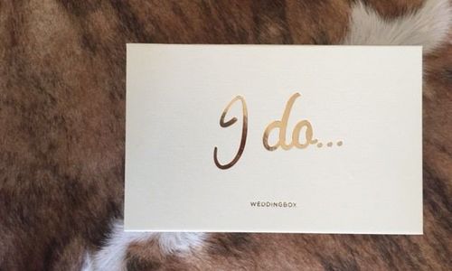 wedding box by wedding plannery