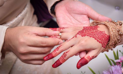 Orientalische Hochzeit