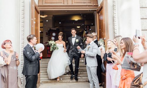 Sommerliche Hochzeit im noblen Wiener Innenstadtpalais Coburg