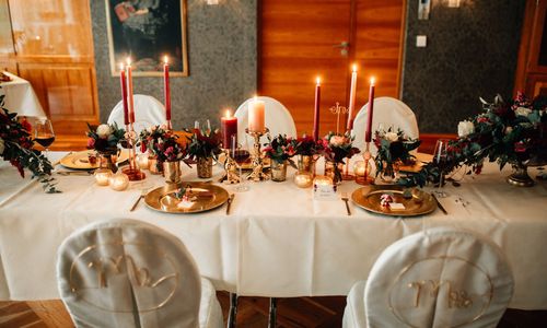 Zauberhaft farbiger Herbst - Hochzeit als Styled Shoot