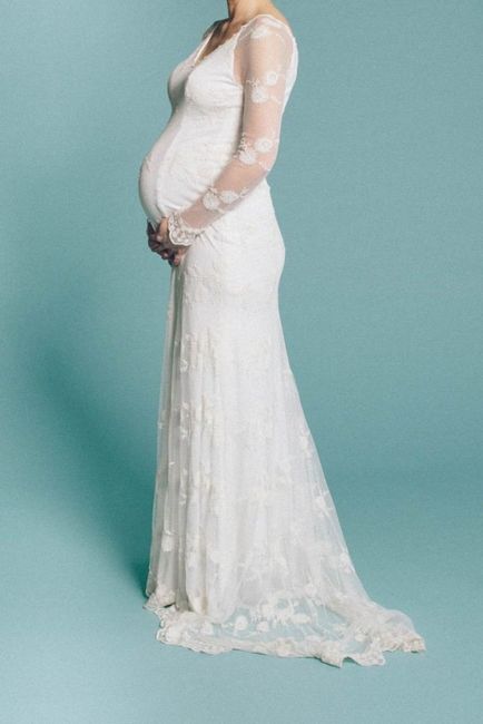 Modetipps für schwangere Bräute 2