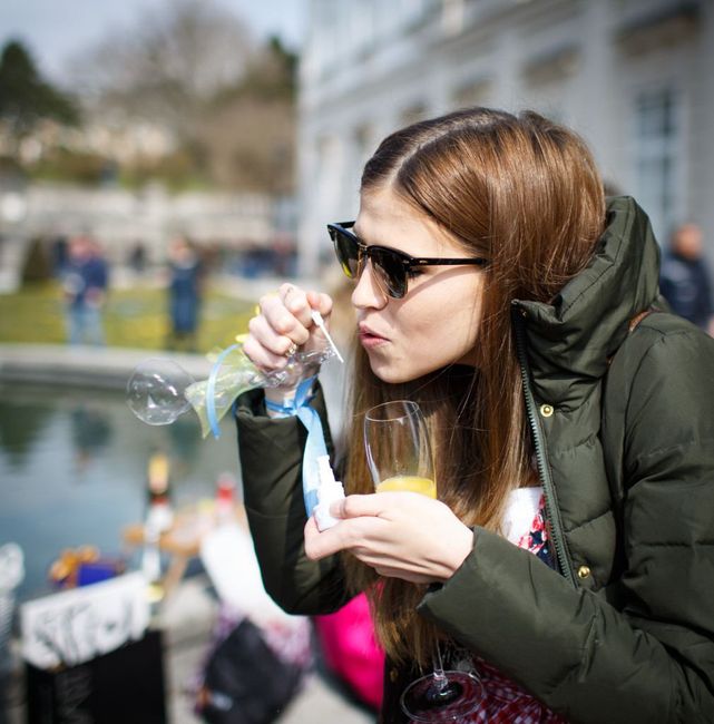 nur standesamtlich heiraten: Wedding Bubbles.