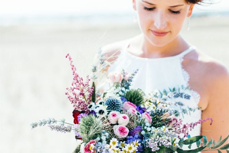 Hochzeitstrends 2016: Undone Bridal Bouquets