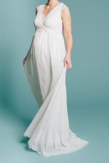 Modetipps für schwangere Bräute 5