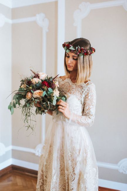 Blume,Pflanze,Hochzeitskleid,Schulter,Braut,Kleid,Brautkleider,Ärmel,Blitzlichtfotografie,Blüte,
