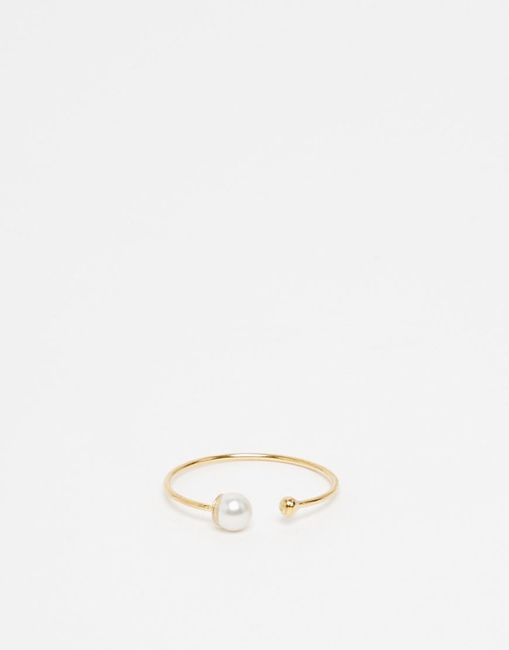 günstiges Brautoutfit: Asos Ring vergoldet