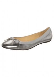 Brautschuhe silber Ballerinas Buffalo