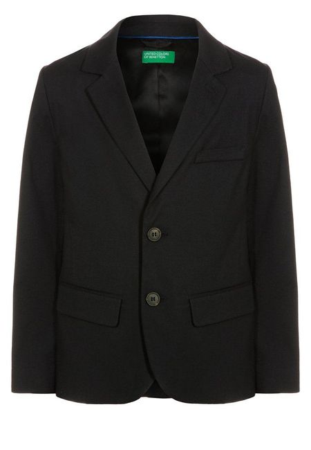 Festliche Kindermode (Benetton Sakko schwarz)
