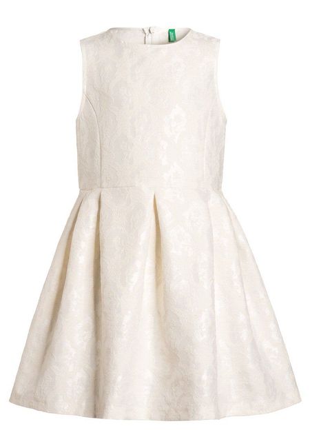 Festliche Kindermode (Benetton Kleid weiß)