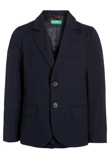 Festliche Kindermode (Benetton Sakko blau)