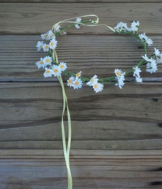 Festliche Kindermode (Etsy Haarkranz)