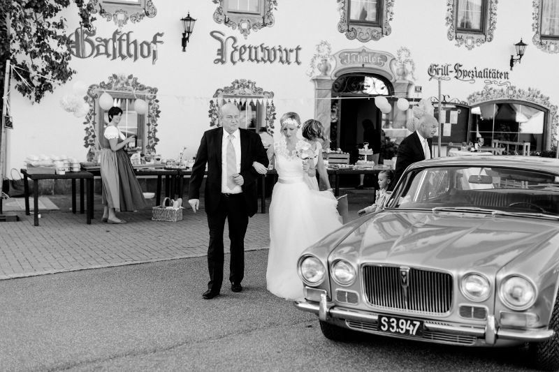 oldtimer für die hochzeit