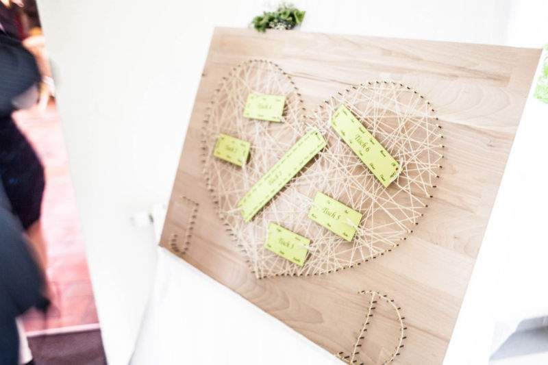 ideen tischplan hochzeit