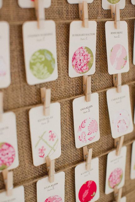 sitzplan hochzeit idee
