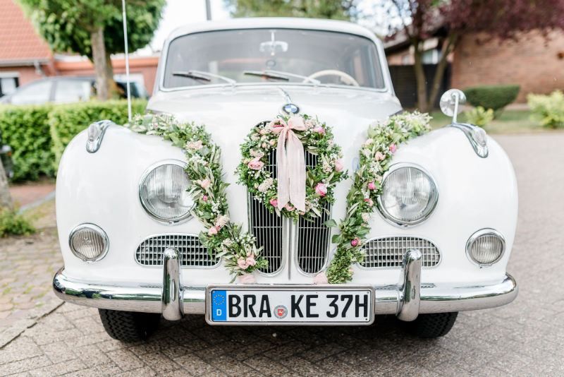 Autoschmuck Hochzeit