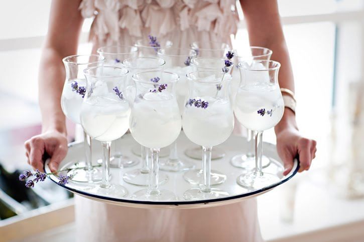 Hochzeits-Cocktails: Lavendel Cocktail