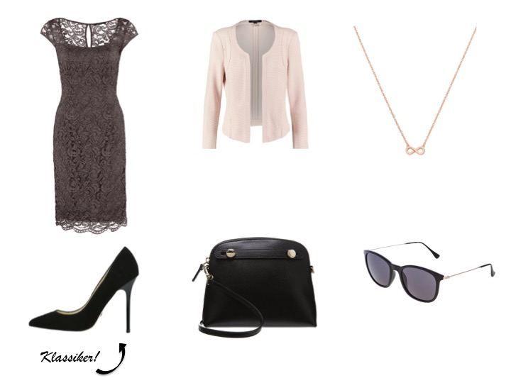Outfits für weibliche Hochzeitsgäste: Outfit 1