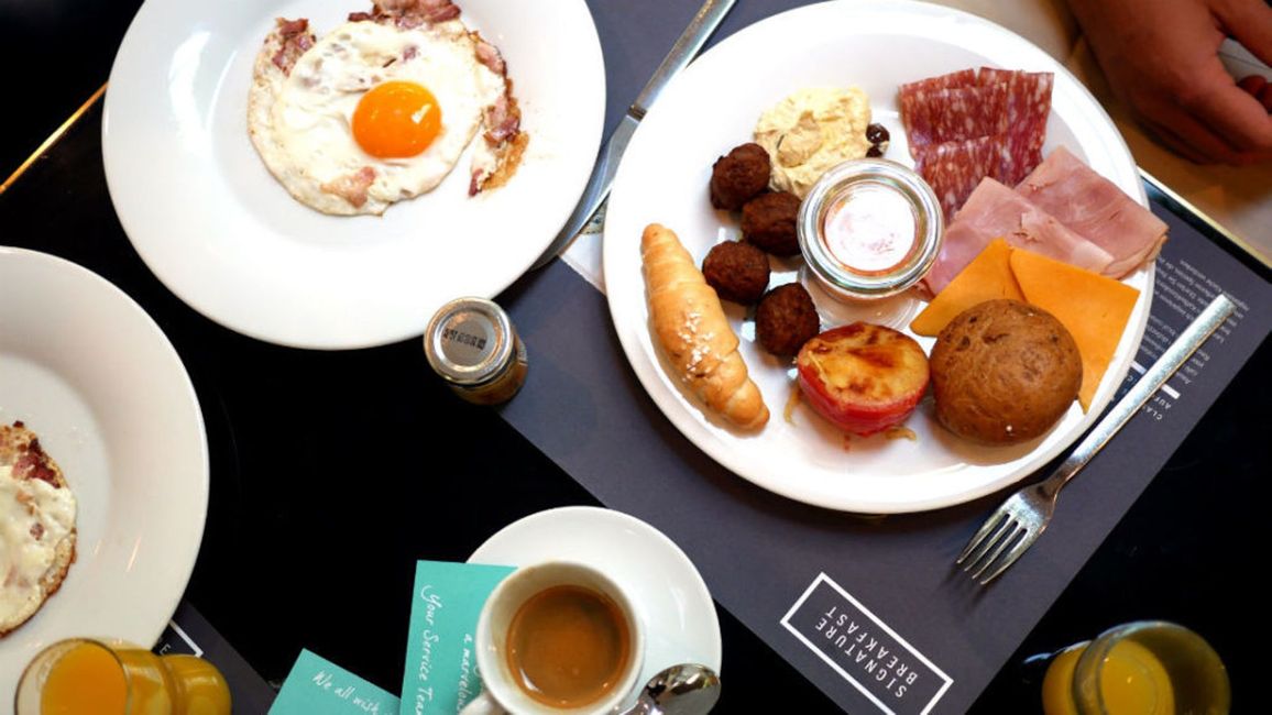 Frühstück im Le Meridien