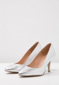 Brautschuhe Pumps Silber