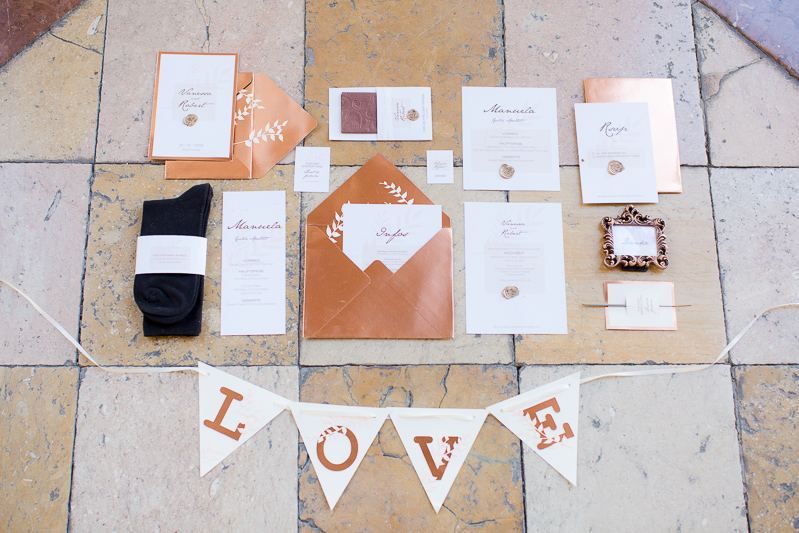 Hochzeitstrends 2016: Kupfer