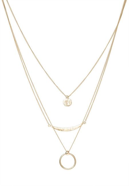 Brautaccessoires: Sweet Deluxe Kette gold