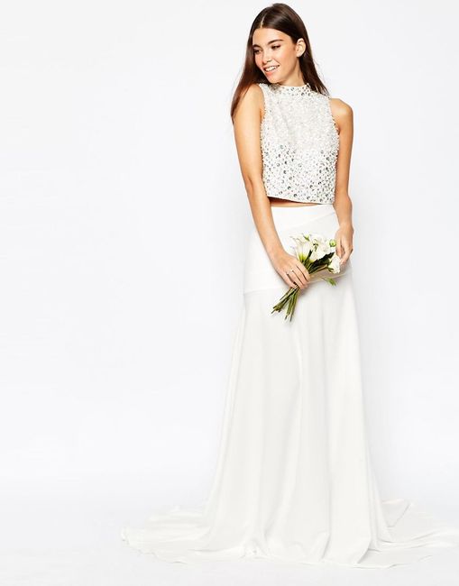 Asos Brautkleider: Zweiteiler Bridal Collection